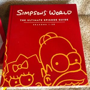 The Simpsons World: The Ultimate Episode Guide (Red & Yellow)